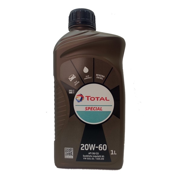 TOTAL Olio Motore Lubrificante Auto Special 20W-60