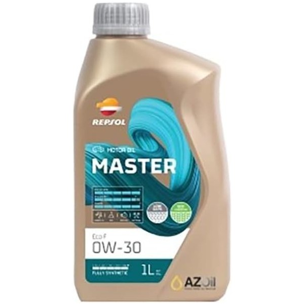 REPSOL MASTER ECO F 0W-30 OLIO MOTORE LUBRIFICANTE AUTO 1 LITRO